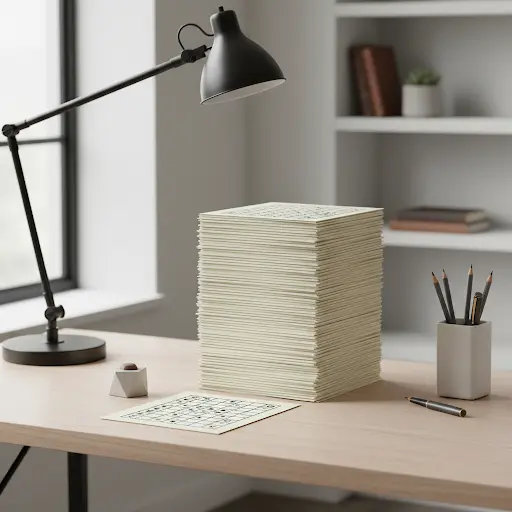 Sudoku-Rätsel zum Ausdrucken